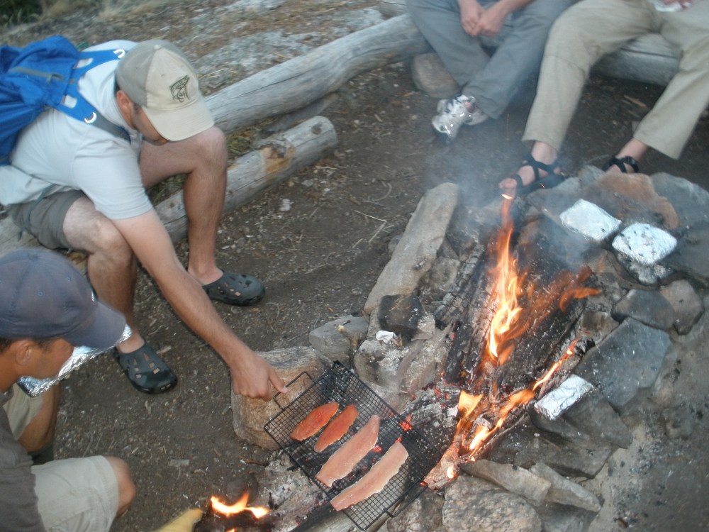 Trout supper made to order.