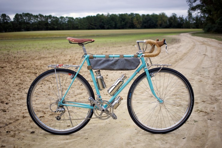 I love what pedaling nowhere did with this bike.  Beautiful! http://www.pedalingnowhere.com/gear/renovating-a-vintage-touring-bike/#.U774y1YkfXY